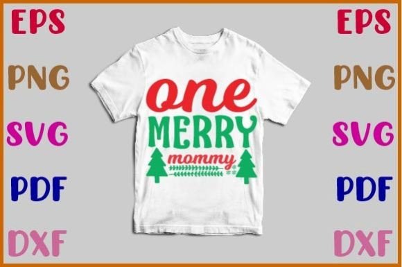 Christmas Svg Design One Merry Mommy: A Designer's Take
