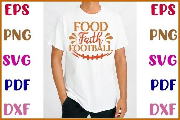 Food Faith Football Svg Design: A Hands-On Review